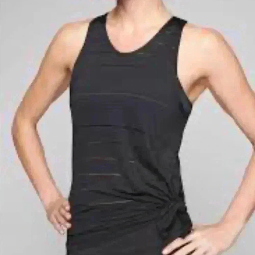 Athleta Max Out Chi Support Tank Black Size Large